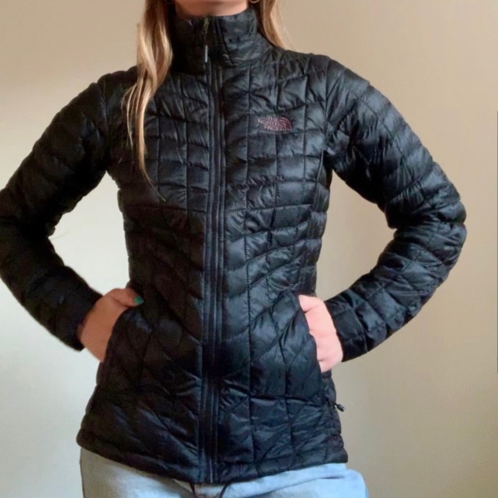 North Face Thermoball Full Zip Puffer Jacket